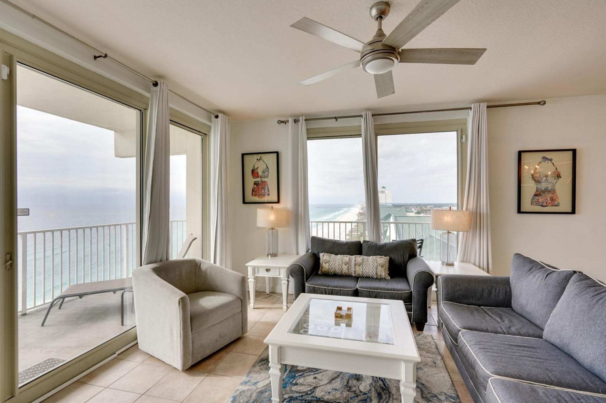 Beachfront Pcb Condo With Ocean View, Pool Access! Panama City Beach Exteriör bild